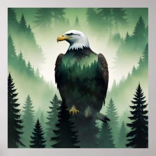 Poster Natureza Animal Natureza Da Vida Selvagem Balda Ar