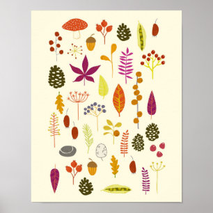 Poster Natureza da floresta