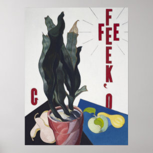Poster Natureza em forma, O'Keeffe por Charles Demuth