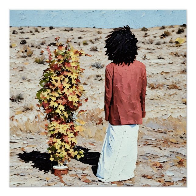 Póster Natureza Encontra Isolamento (Frente)