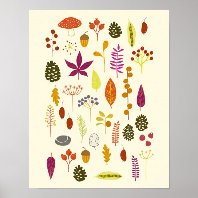 Poster Natureza Florestal (Frente)