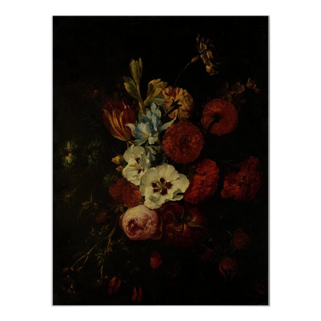 Póster Natureza-morta com Flores (Frente)
