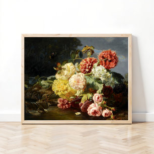 Poster Natureza-morta de flores, Jean Robie