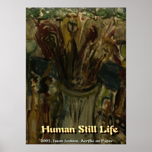 PÓSTER NATUREZA-MORTA HUMANA (Frente)