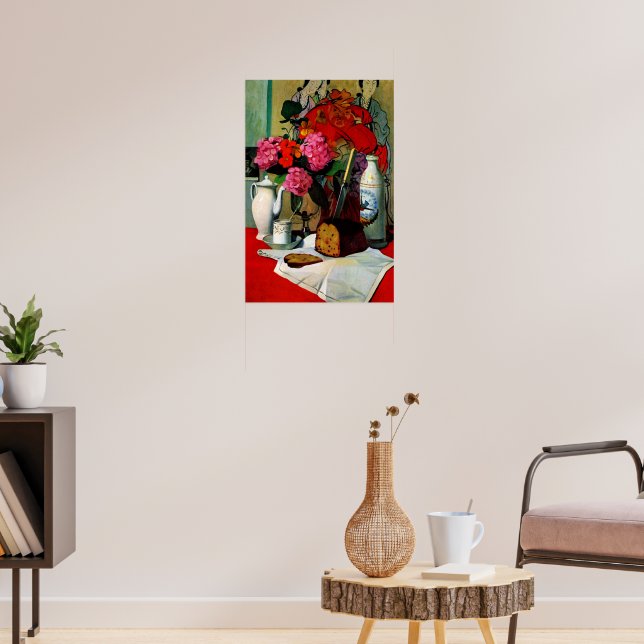 Poster Natureza-morta na Pintura Chinesa  (Sala de Estar 3)