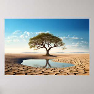 Poster Natureza Tranquila Da Vida Em Árvore