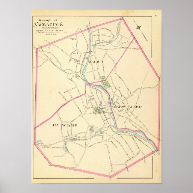 Poster Naugatuck (Frente)