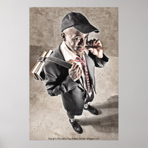 Póster "Naughty Schoolboy", por Andrew Gettler