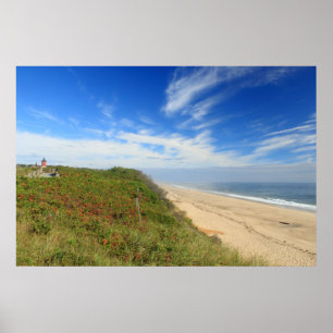 Póster Nauset Lighthouse Beach Cape Cod National Seashore