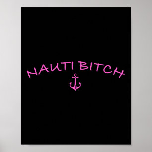 Poster Nauti Navegação Beach Bum Vida no Lago Vida de Est