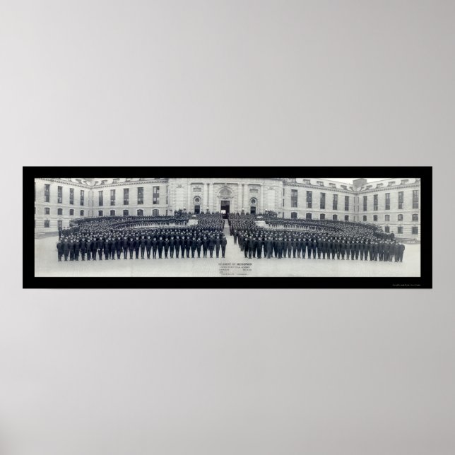 Póster Naval Academy Midship Foto 1922 (Frente)