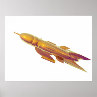 Poster nave espacial