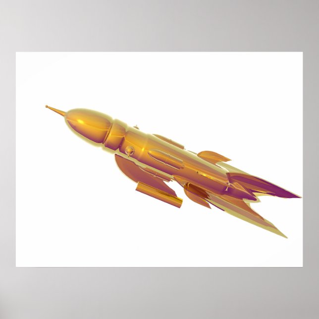 Poster nave espacial (Frente)