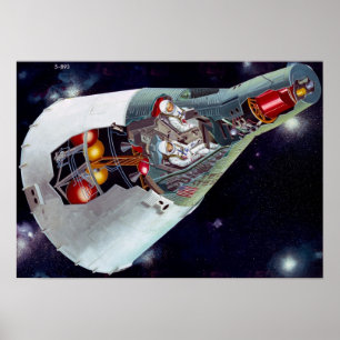 Póster Nave espacial dos Gêmeos