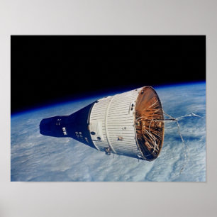 Póster Nave espacial dos Gêmeos 7 como vista dos Gêmeos