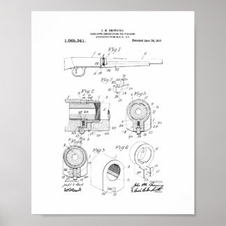 Póster Navegação 22 Semi-Auto Rifle e Remington modelo 24