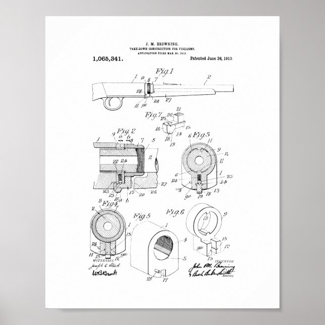 Póster Navegação 22 Semi-Auto Rifle e Remington modelo 24 (Frente)