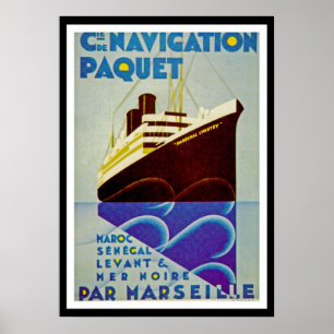 Póster Navegação Paquet