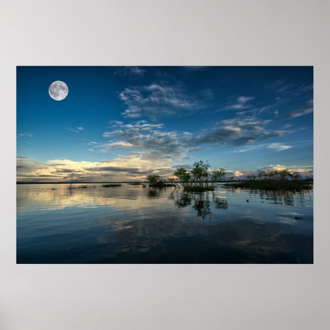Póster Navegação Perto de Iquitos (Frente)