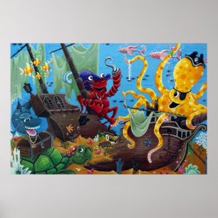 Poster Navio afundado