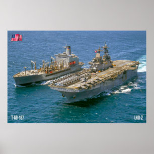 POSTER NAVIO AMFIBIOSO DE ASSAULT - LHD-2
