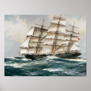 Póster Navio de tosquiadeira Torrens