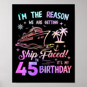 Poster Navio Enfrentou Cruzeiro de Aniversário de 45 Anos