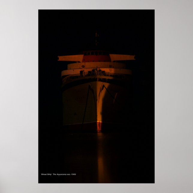 Poster 'Navio Fantasma' (Frente)