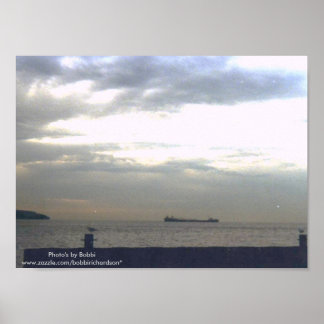 Póster Navio, Foto de Bobbiwww.zazzle.com/bobbiric...