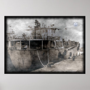 Póster Navio misterioso do fantasma