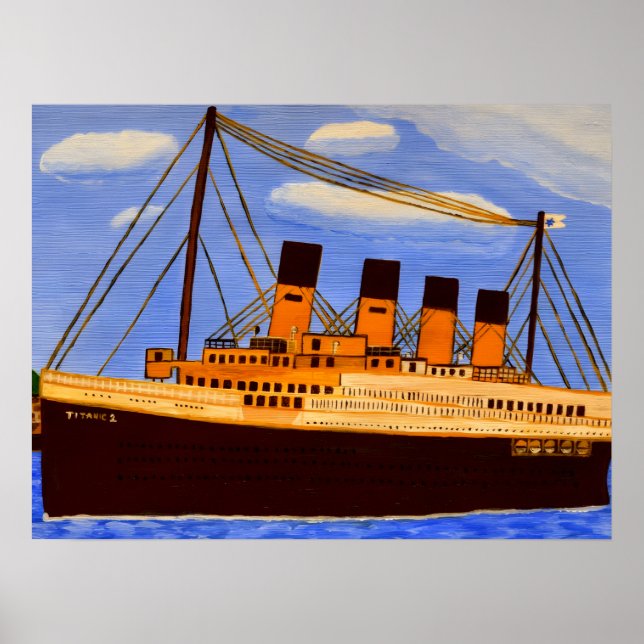 Poster Navio Titanic  (Frente)