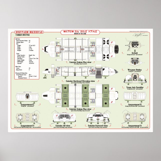 Póster Navios da Frota Tanker Ref. Gráfico (Frente)