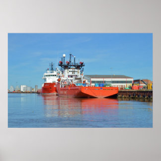 Póster Navios De Abastecimento - Senhor Da Energia E Durg