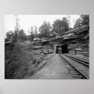 Póster Nay Aug Tunnel Scranton Pa. Pôster