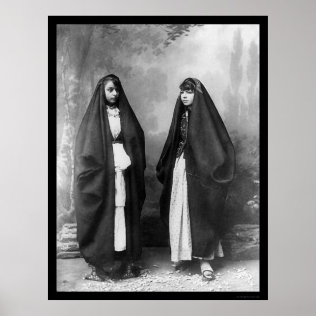 Poster Nazareth Palestine Women 1920 (Frente)