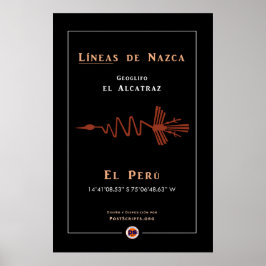 Poster Nazca Geoglyphs-Alcatraz