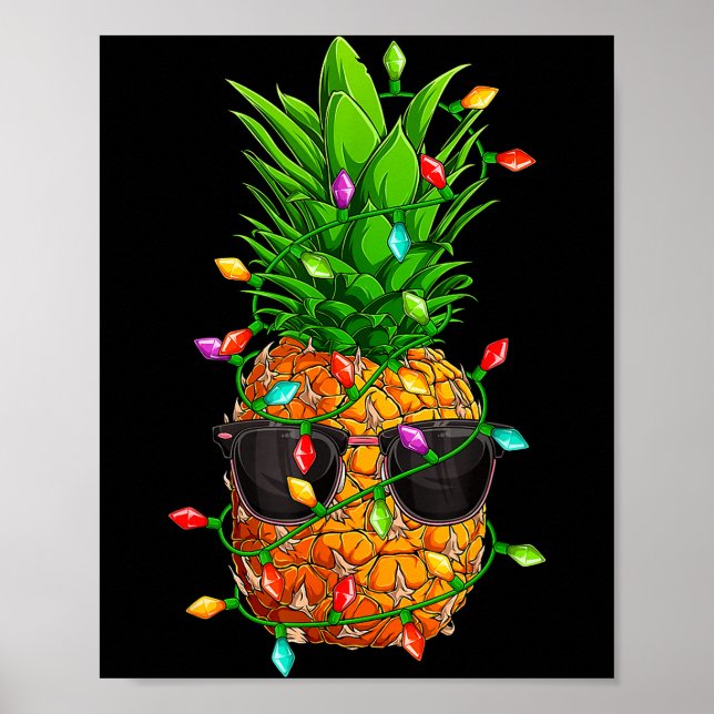 Poster Ne Sungles Lights July Trocal Christmas Hawaiian  (Frente)