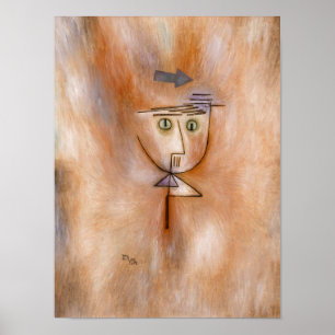 Poster Nearly Hit by Paul Klee