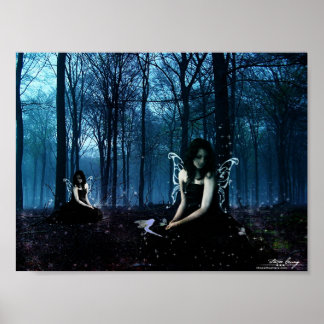 Póster neblina forrest