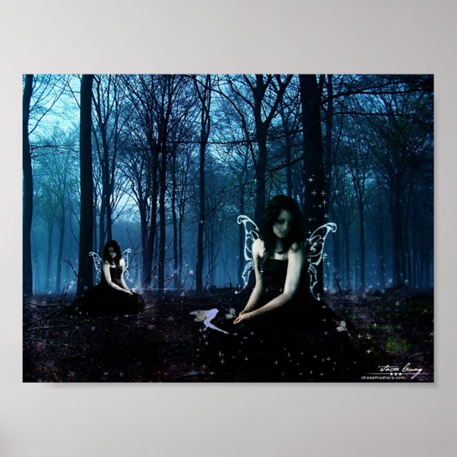 Póster neblina forrest (Frente)