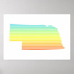 Poster nebrask chill fade