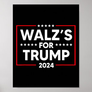 Poster Nebraska W's for Trump