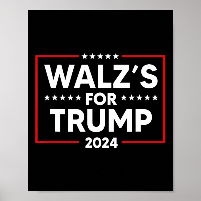 Poster Nebraska W's for Trump (Frente)