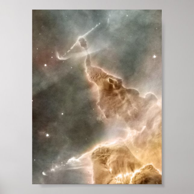Póster Nebula do Hubble (Frente)