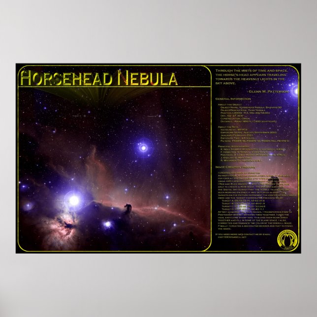 Póster Nebula-Impressão (Frente)