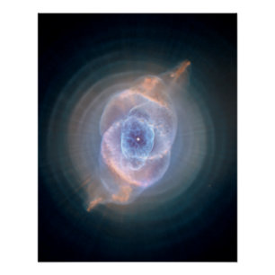 Póster Nebula Ocular De Gatos