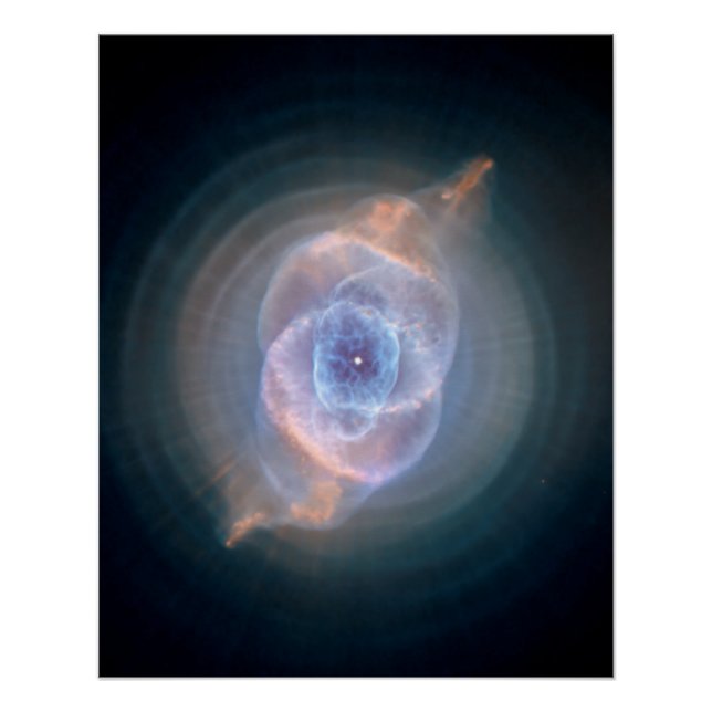 Póster Nebula Ocular De Gatos (Frente)
