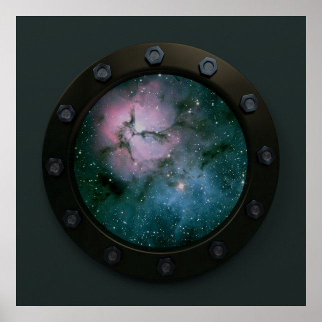 Poster Nebula Porthole (Frente)