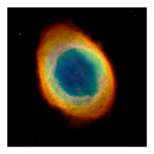 Póster Nebulosa Anel M57 ou NGC 6720