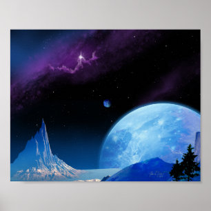 Poster Nebulosa Cênnica (10 x 8)